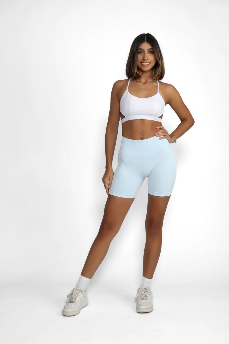 Pure Color Scrunch  Shorts - Image 13